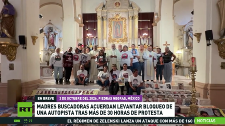 Madres buscadoras acuerdan levantar el bloqueo de una autopista tras más de 30 horas de protesta