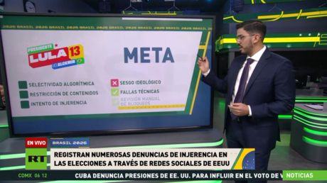 Registran numerosas denuncias de injerencia en las presidenciales de Brasil a través de redes sociales