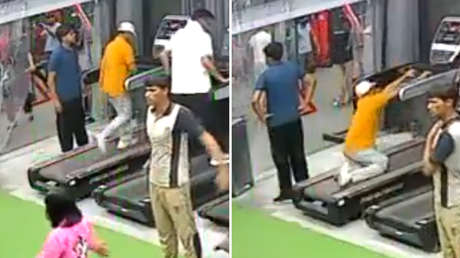 Una sesión de ejercicio termina en tragedia para un director escolar (VIDEO)