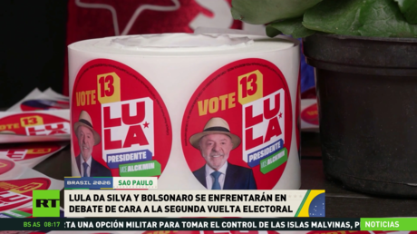 Lula y Flávio Bolsonaro se enfrentan en un debate ante la segunda vuelta electoral