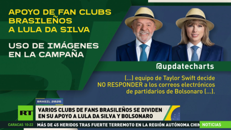 Brasil: estrellas y clubes de fans se dividen entre Lula y Bolsonaro