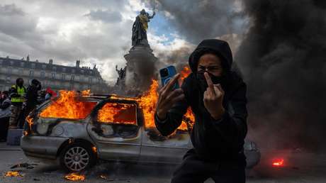 Tensión en Francia ante una nueva jornada de protestas (MINUTO A MINUTO)