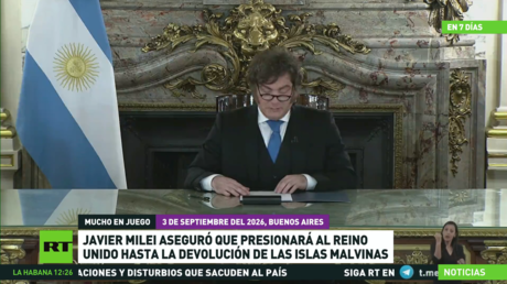 Javier Milei asegura que presionará al Reino Unido hasta la devolución de las Islas Malvinas