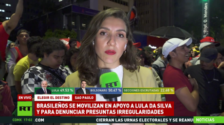 Brasileños se movilizan en apoyo a Lula da Silva y para denunciar presuntas irregularidades