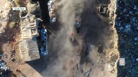 VIDEO: Oleada de ataques con hexacópteros hutíes contra objetivos militares sauditas