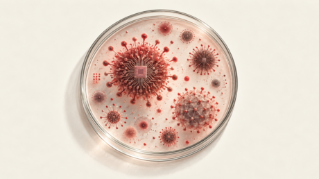 Inyectan un virus creado con inteligencia artificial en un humano