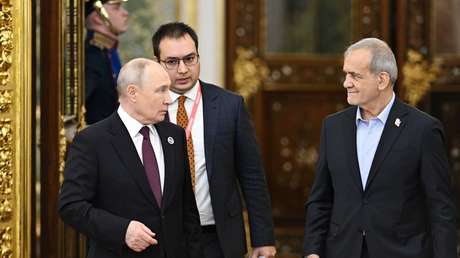 Putin se reúne con su par iraní para reforzar la cooperación bilateral