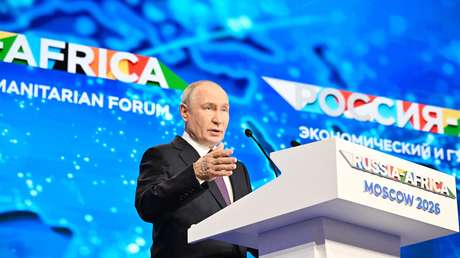 África es el "continente del futuro" y Putin explica por qué