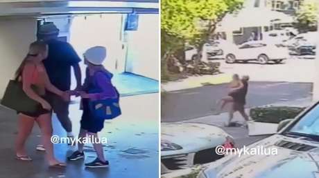 VIDEO: Aterrador intento de secuestro de una joven a plena luz del día
