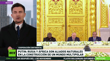 Putin: "Rusia y África son aliados naturales en la construcción de un mundo multipolar"