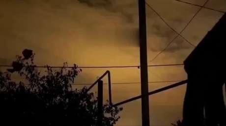 VIDEO: Captan una fuerte explosión seguida de un apagón en Ucrania