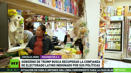 La Administración de Trump busca recuperar la confianza del electorado latino indignado por sus políticas