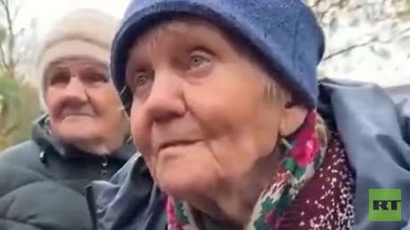 "Necesitamos ir a Rusia": La súplica de una anciana en Alioshki