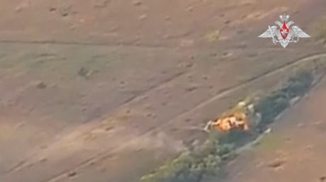VIDEO: La artillería rusa aplasta 'nidos' de drones ucranianos en el frente