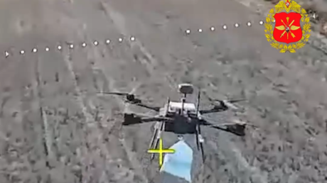 VIDEO: La defensa aérea rusa frustra un ataque de drones ucranianos