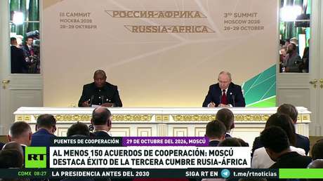 Moscú destaca éxito de la III Cumbre Rusia-África