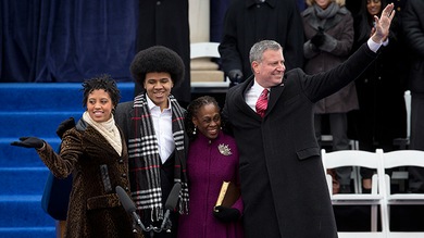 El alcalde de Nueva York aconseja a su hijo afroamericano cómo cuidarse de la Policía