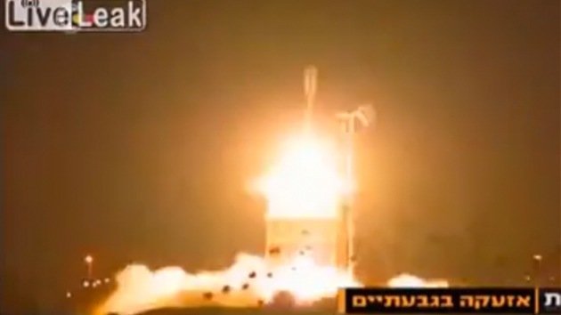IMPRESIONANTES IMÁGENES: La ‘Cúpula de Hierro’ intercepta misiles dirigidos a Tel Aviv
