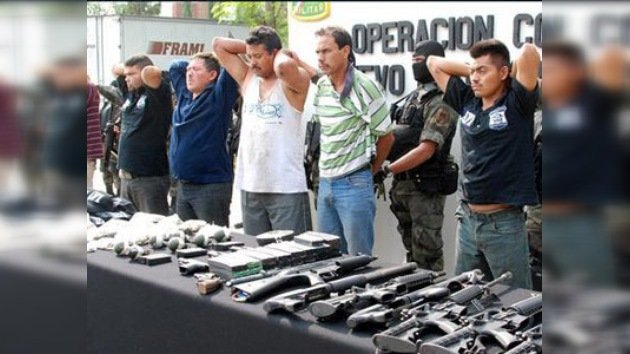 México detiene a sicarios de Los Zetas