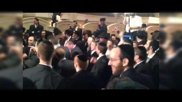 Judíos ortodoxos bailan desenfrenadamente el Gangnam Style
