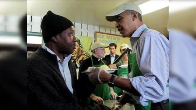 Barack Obama insta a seguir el ejemplo de Martin Luther King