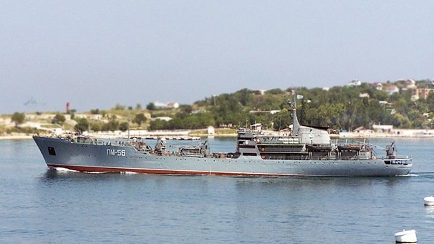 Dos barcos rusos ponen rumbo a Siria