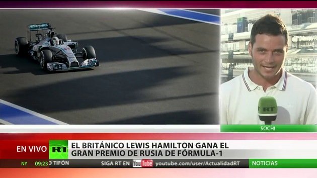 El británico Lewis Hamilton gana el Gran Premio de Rusia de Fórmula1