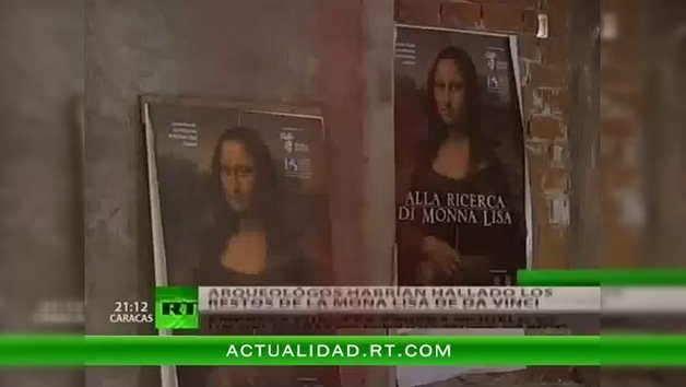 Más cerca de la verdad: desentrierran los restos que serían de la Mona Lisa                                                     