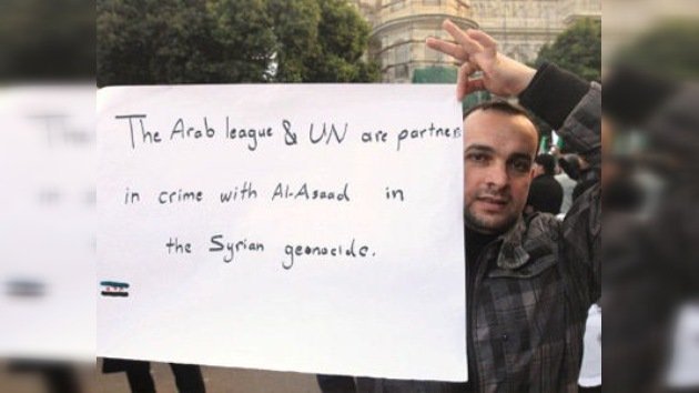 Siria ve a la resolución de la Liga Árabe como una "conspiración"