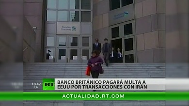 El banco Standard Chartered paga caro sus tratos con Irán: 340 millones de multa