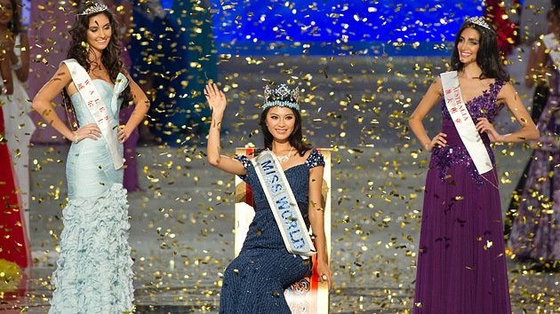 Video: La china Yu Wenxia se corona Miss Mundo 2012