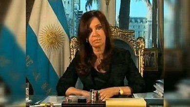 Cristina Fernández de Kirchner se dirige a la nación agradeciendo su apoyo