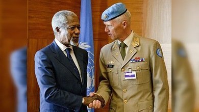 El nuevo jefe de la misión de observadores de la ONU llega a Siria