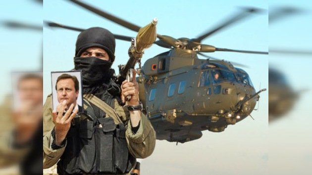 Se desvía el helicóptero de Cameron por temor a un ataque talibán 