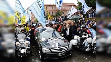 El último adiós a Néstor Kirchner