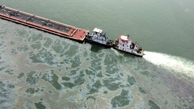 Más de 600 toneladas de combustible se derramaron en el golfo de México