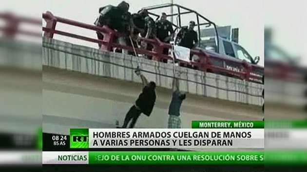 Joven mexicano colgado de un puente sobrevivió torturas y balazos