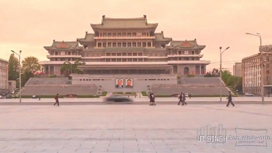 Increíble 'time-lapse' de la ciudad más misteriosa del mundo, Pionyang