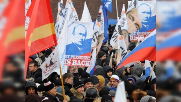 Moscú, sembrada de concentraciones tras la jornada electoral