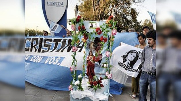El pueblo argentino se une en apoyo de Cristina Kirchner, golpeada por el cáncer