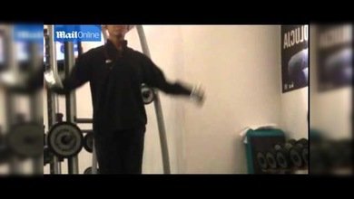Obama, pillado en un gimnasio