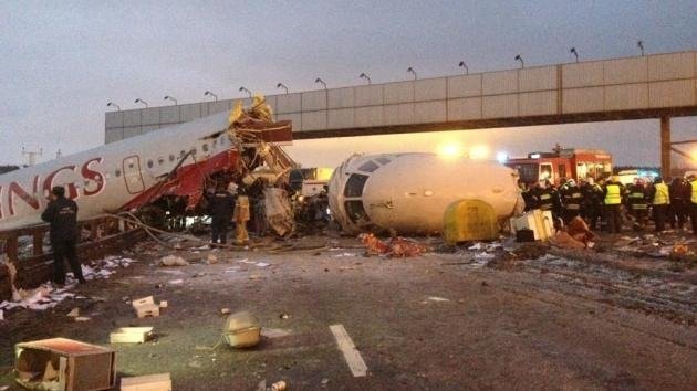 Un avión de pasajeros se estrella cerca del aeropuerto moscovita Vnúkovo