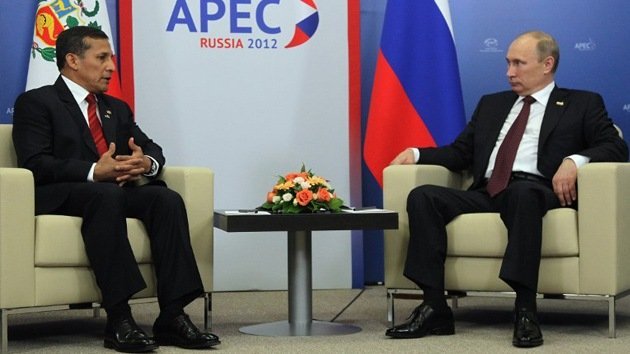Putin a Humala: "Más de 200 oficiales peruanos se formarán en Rusia"