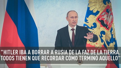 "Recuerden cómo terminó Hitler": Las mejores citas de Putin ante la Asamblea Federal