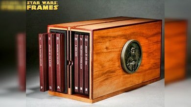 En 2011 salen a la venta libros de imágenes de "La guerra de las Galaxias"
