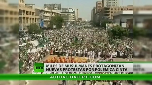 Miles de musulmanes protagonizan nueva protesta por polémica cinta