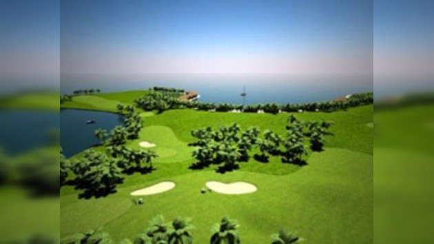 El primer campo de golf flotante del mundo se construirá en las Maldivas