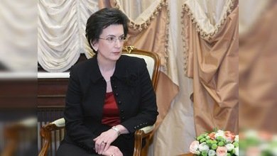 Visita de la líder de la oposición georgiana a Moscú