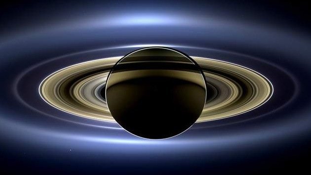 La NASA revela una espectacular imagen de Saturno tomada desde su órbita