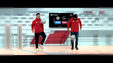 Messi gana a Neymar a los toques